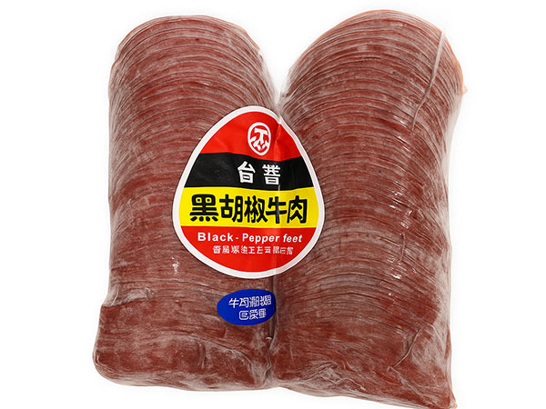 黑胡椒牛肉片(台畜)1000g*1包(450)